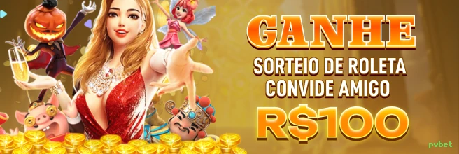 Bônus boas-vindas pvbet R$100